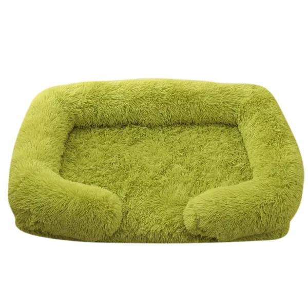 Dog bed plush sofa