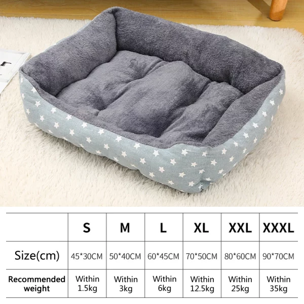 Dog bed waterproof bottom