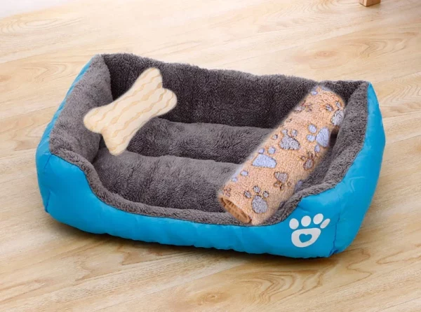 Dog bed candy-colored