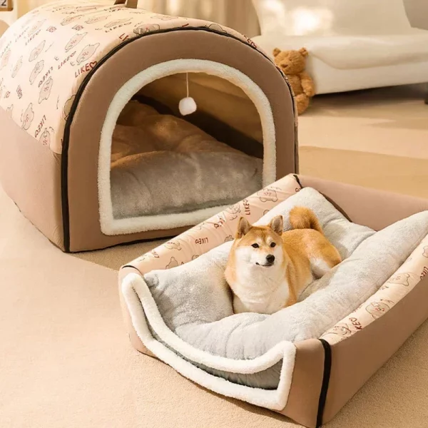 Dog bed cozy sleeping