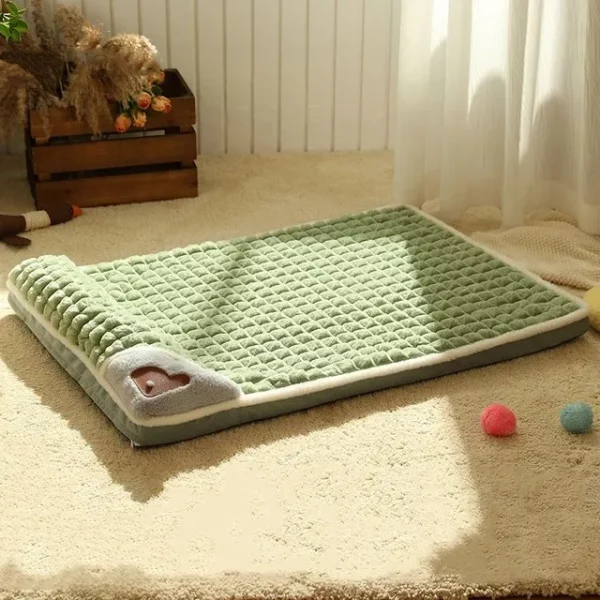 Dog bed checkered