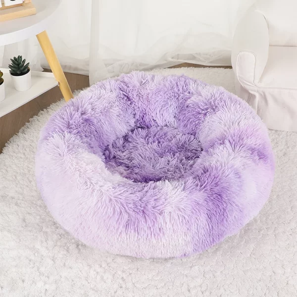 Dog bed round donut