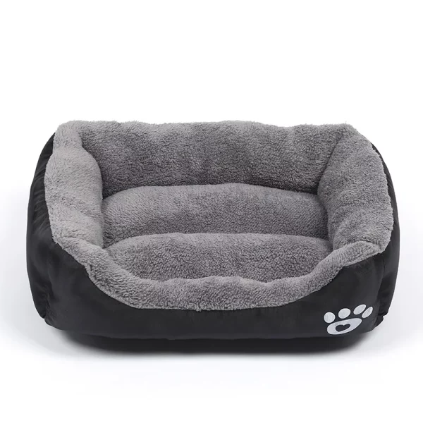 Dog bed plush square