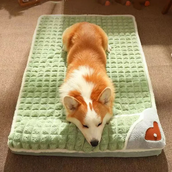 Dog bed checkered