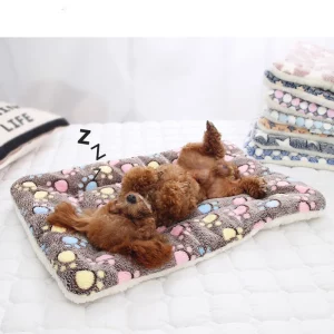 Dog bed blanket