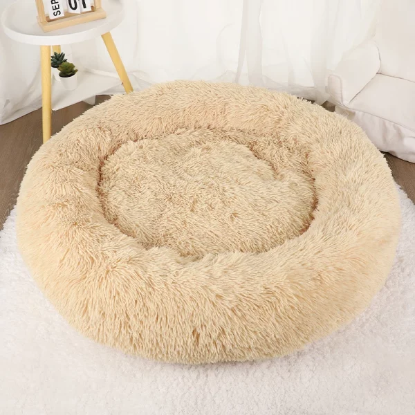 Dog bed round donut