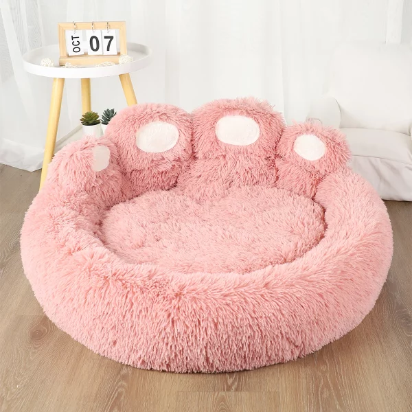 Dog bed fluffy large