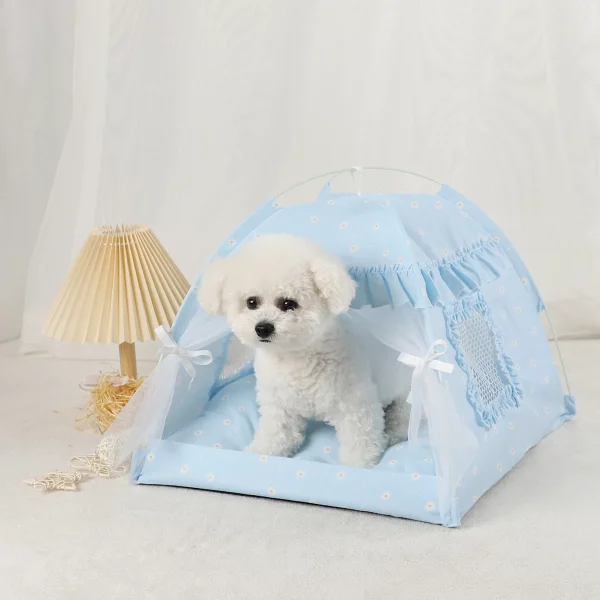 Dog bed tent