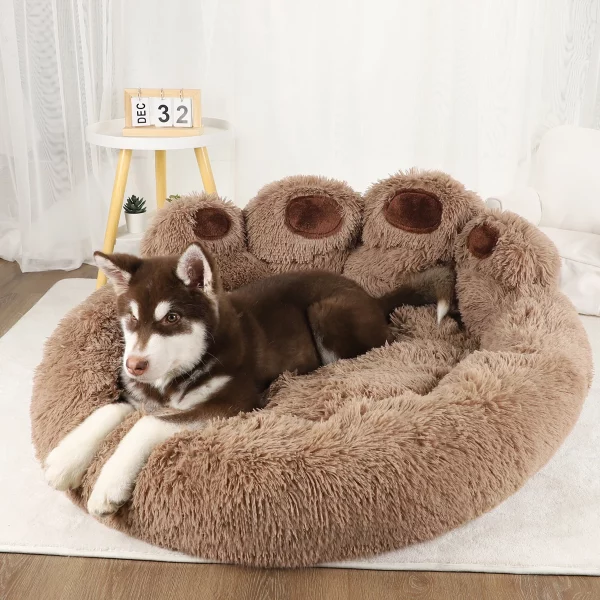 Dog bed fluffy large