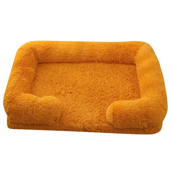 Dog bed plush sofa