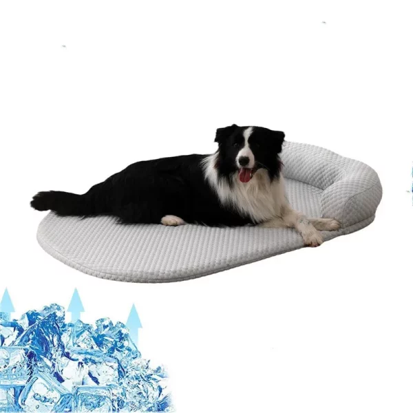 Dog bed ice silk