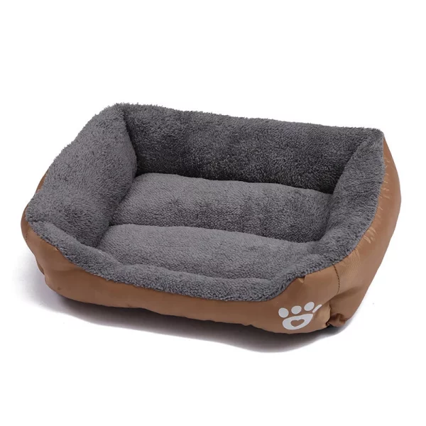 Dog bed plush square