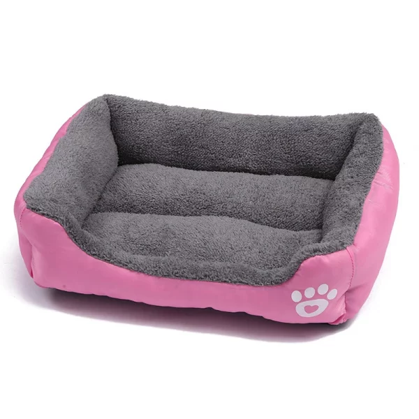 Dog bed plush square