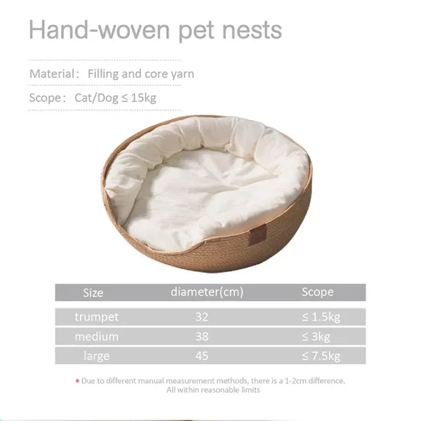 Dog bed bamboo